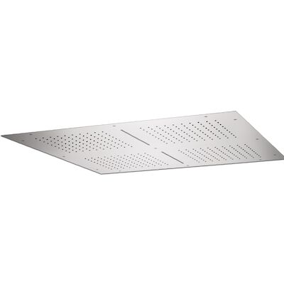 Hoofddouche Showerlicious Lagoo Nesso 4-Delig met 2 Cascades 80 x 80 cm RVS Chroom