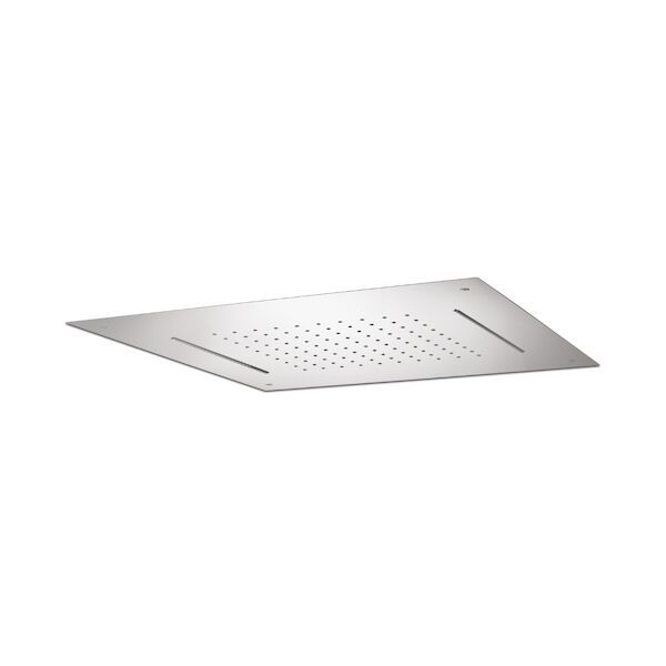 Hoofddouche Showerlicious Lagoo Nesso met 2 Cascades 50 x 50 cm RVS Chroom