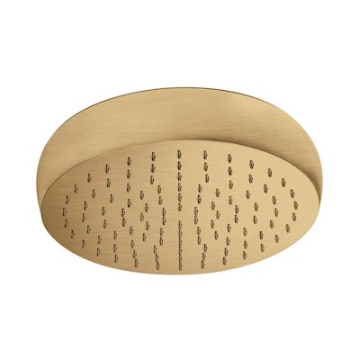 Hoofddouche Super 300 Lagoo Nesso 30 cm RVS Geborsteld Goud