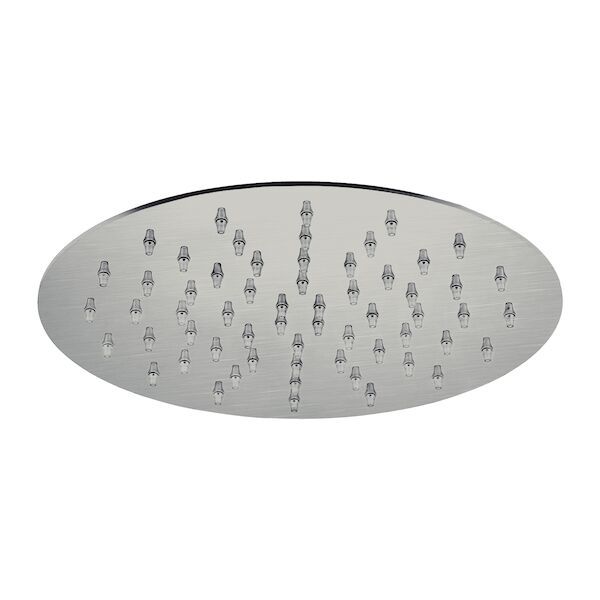 Hoofddouche Superslim Lagoo Nesso met Veiligheidsventiel 20 cm RVS Geborsteld Nikkel