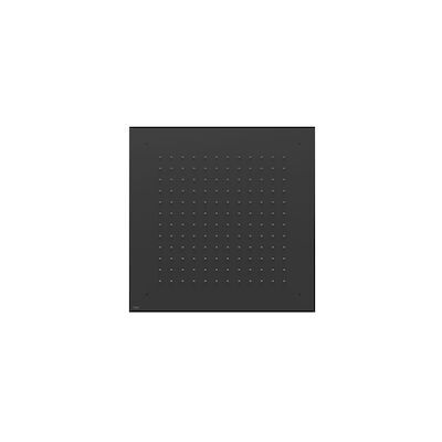 Hoofddouche Tres Plafond 38×38 cm Vierkant Patroon Mat Zwart