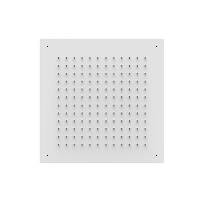 Hoofddouche Tres Plafond 50×50 cm Vierkant Patroon Mat Wit