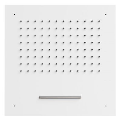 Hoofddouche Tres Plafond met Waterval 50×50 cm Mat Wit