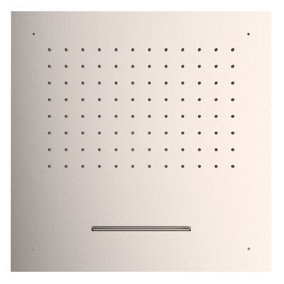 Hoofddouche Tres Plafond met Waterval 50×50 cm Staal
