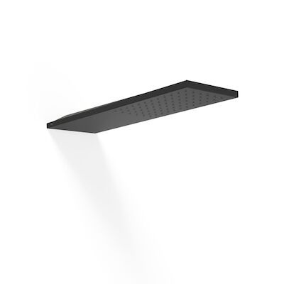 Hoofddouche Tres Wand 16×55 cm Mat Zwart