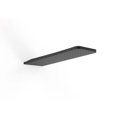 Hoofddouche Tres Wand 16×55 cm Ronde Hoeken Mat Zwart