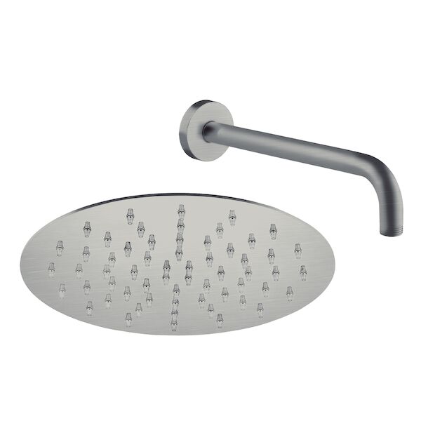 Hoofddouche X10 Lagoo Nesso met Cascade Functie 50 x 20 cm RVS Geborsteld Nikkel