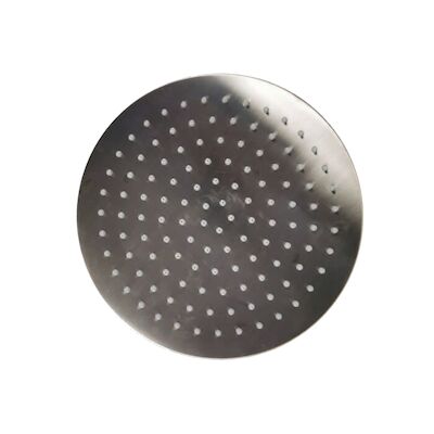 Hoofddouchekop Sanilux Disk Rond 20 cm Gunmetal
