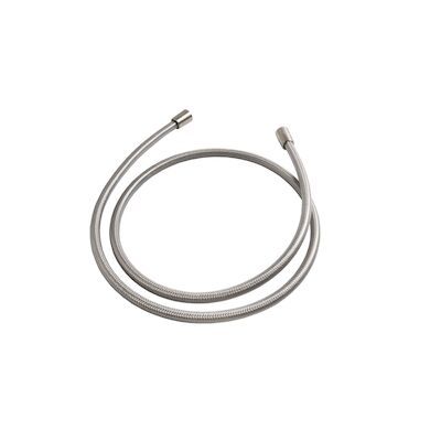Hotbath Archie Doucheslang Geribbeld Met Transparante Kunststof Mantel 100 cm RVS 316 AR010IX