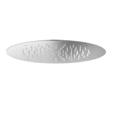 Hotbath Mate inbouw hoofddouche LED Geborsteld Nikkel 38cm