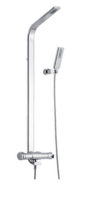 Huber Atelier Douchekolom met thermostaatkraan RVS 290.AT01H.NS