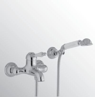 Huber Croisette Badmengkraan met handdoucheset Brons CM.000120.27