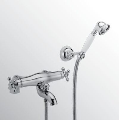 Huber Croisette Badmengkraan met thermostaat Brons 196CS01HBA
