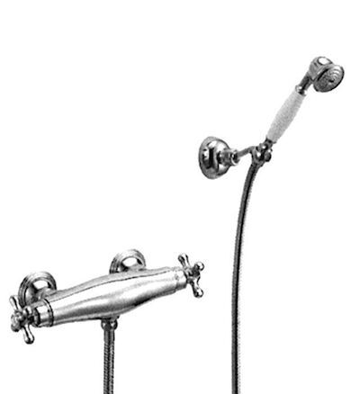 Huber Croisette Douchethermostaat met handdouche Goud 191CS01HAG