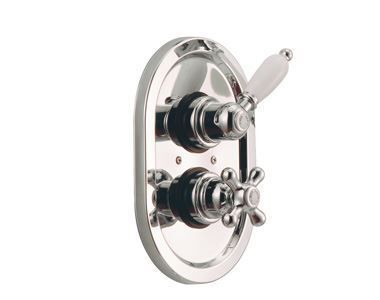 Huber Croisette Inbouw Douchethermostaat 18901H 1/2 Brons