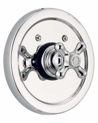 Huber Croisette Inbouw Douchethermostaat Chroom/Goud 18551HCA