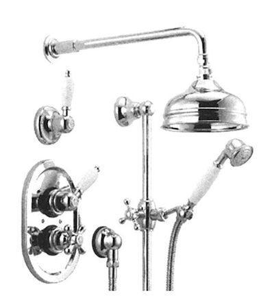 Huber Croisette Inbouw Thermostatische Doucheset Brons 912CS01HBA
