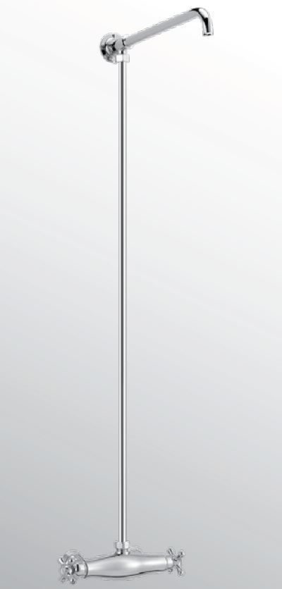 Huber Croisette Thermostatische Doucheset Chroom/Goud 398.CS01H.CA