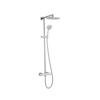 Huber Dado Cascade Douchekolom met thermostaatkraan DCC7801021 Chroom