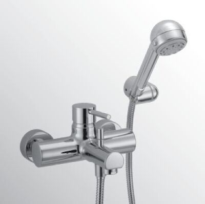 Huber Kiruna Bad/douchemengkraan Chroom 373.KR01H.CR