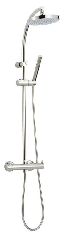 Huber Kiruna Douchekolom thermostaat stortdouche chroom KRC7401021
