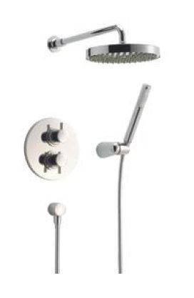 Huber Kiruna inbouw Doucheset met thermostaatkraan chroom 913D.KR21.HCR