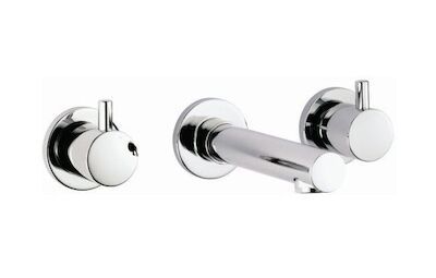 Huber Kiruna Wastafelmengkraan chroom 266KR01HCR