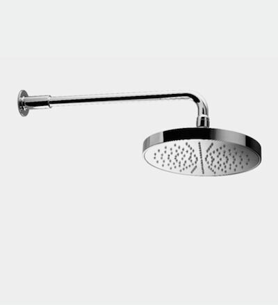 Huber Kyoto douchekop met muurbevestiging 61422HCR
