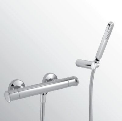 Huber Levity douchethermostaat met handdoucheset chroom LY.D01010.21