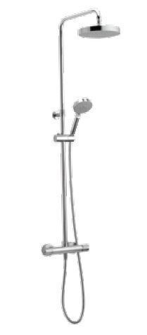 Huber Premium Elite douchekolom met thermostaat Chroom PMC8203021