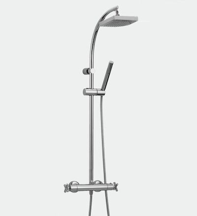 Huber Suite Douchekolom met thermostaatkraan 790QST21HCR