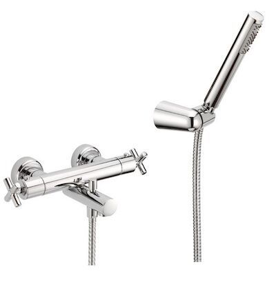 Huber Suite Opbouw badthermostaat met handdouche 193ST01HCR