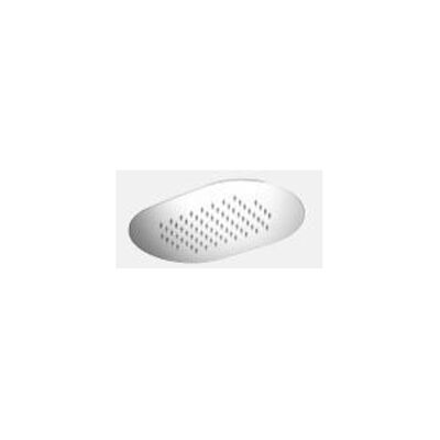 Huber Zen X One Regendouche Zwart Ovaal 40×28 cm ZS12401039