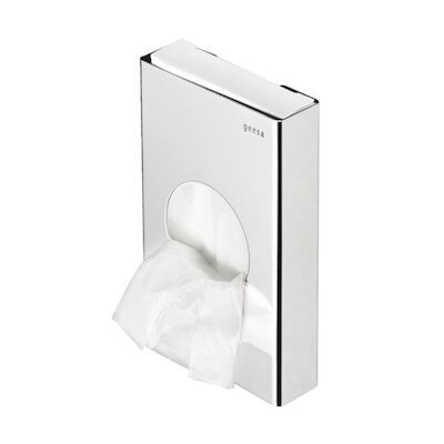 Hygiënische Zakjes Dispenser Geesa Hotel RVS Gepolijst