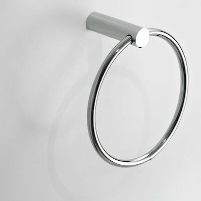 Ida handdoekring chroom