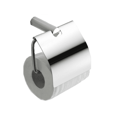 Ida toiletrolhouder met klep chroom