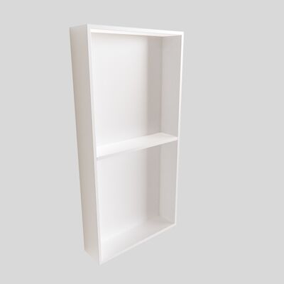 In Of Opbouwnis BWS 149.5×29.5×8 cm met 2 Schappen Wit