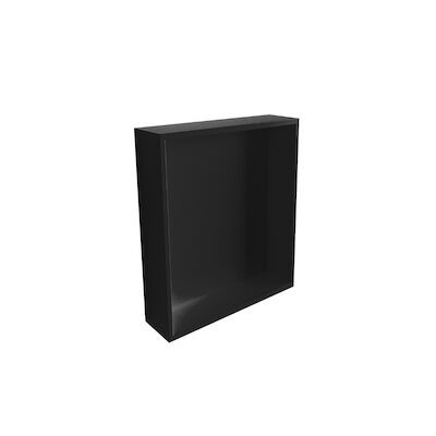 In Of Opbouwnis BWS 59.5×29.5×8 cm Mat Zwart