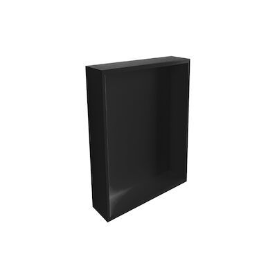 In Of Opbouwnis BWS 89.5×29.5×8 cm Mat Zwart