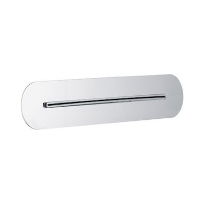 Inbouw Cascade Waterval Lagoo Nesso 27 x 5 cm RVS Chroom