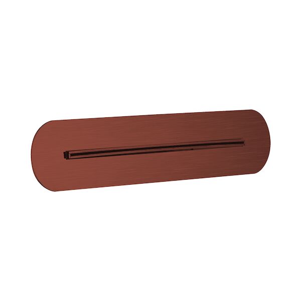 Inbouw Cascade Waterval Lagoo Nesso 27 x 5 cm RVS Geborsteld Koper PVD