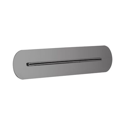 Inbouw Cascade Waterval Lagoo Nesso 27 x 5 cm RVS Gunmetal PVD