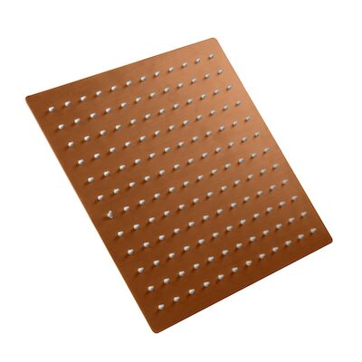 Inbouw Douchekop BWS Mia 30x30cm Geborsteld Koper