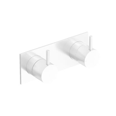 Inbouw Douchemengkraan Hotbath Cobber 2-weg Mat Wit