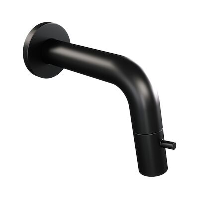 Inbouw Fonteinkraan Brauer Black Edition Inkortbaar Mat Zwart
