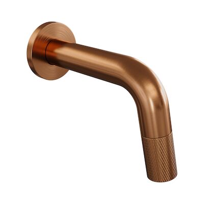 Inbouw Fonteinkraan Brauer Copper Carving Edition Inkortbaar Koper Geborsteld PVD
