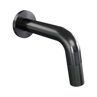 Inbouw Fonteinkraan Brauer Gunmetal Carving Edition Inkortbaar Gunmetal Geborsteld PVD