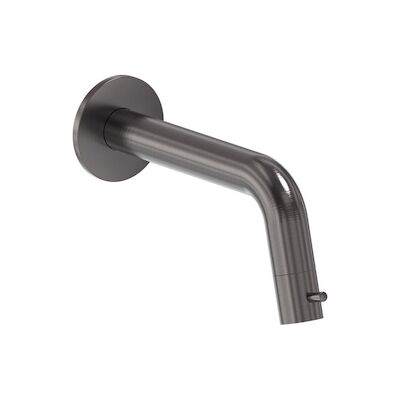 Inbouw Fonteinkraan MAY Stilo Inkortbaar, 1/2″ Aansluiting Geborsteld Carbon Black PVD