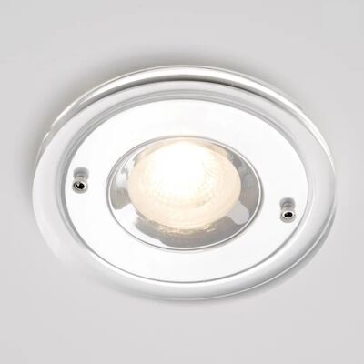 Inbouw LED-Spot Bellezza Bagno Glas IP65 11×3.7 cm LED Glas/Chroom