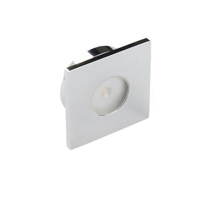 Inbouw LED-Spot Bellezza Bagno Mike IP65 3000 Kelvin 4×1,3 cm Chroom